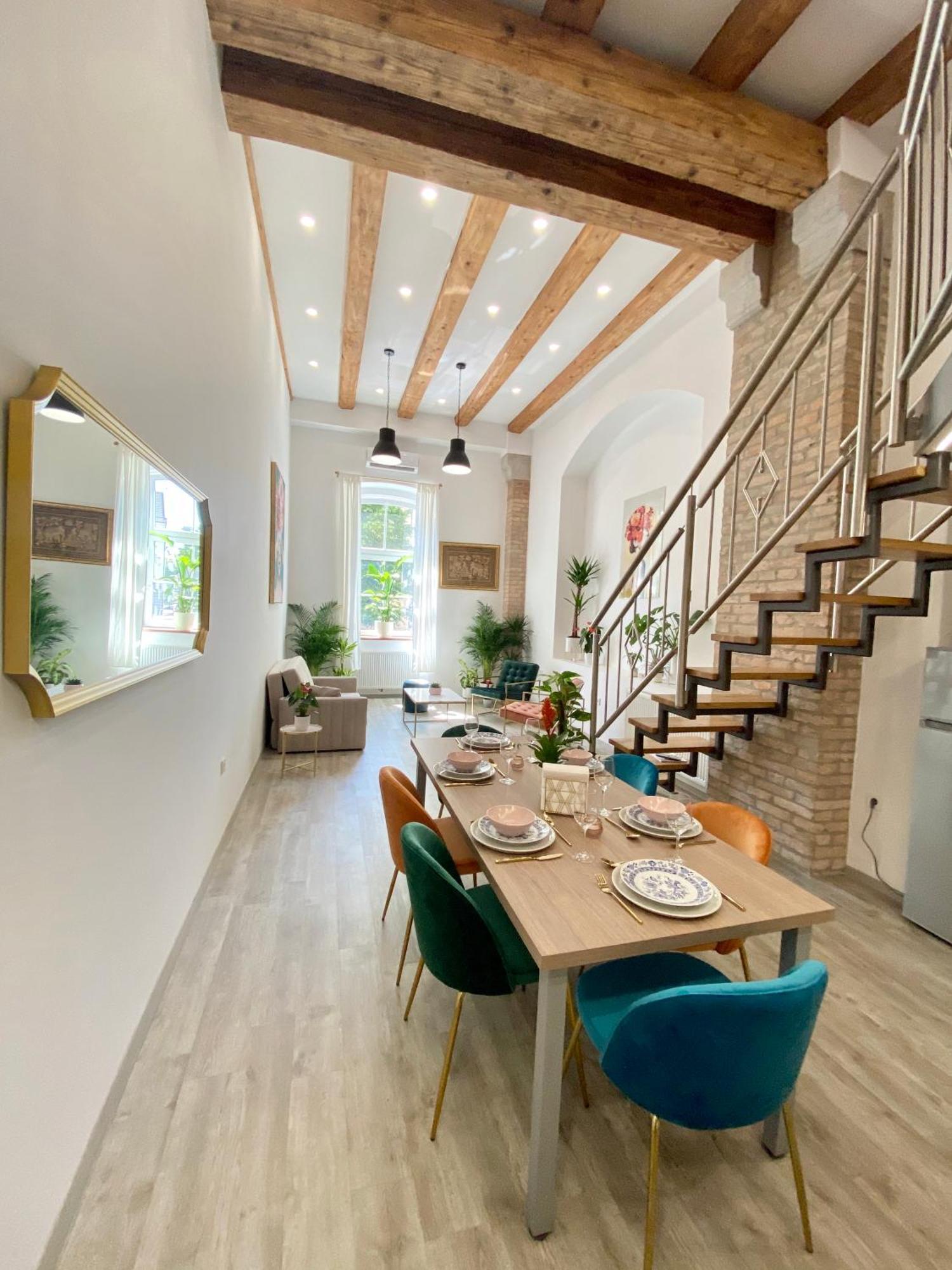 לובליאנה Jungle Loft - Central/Free Parking מראה חיצוני תמונה
